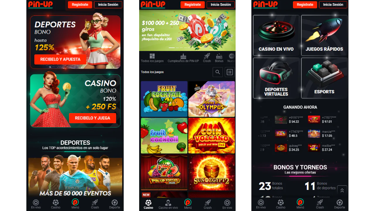 photo-mobile casino Pin up App